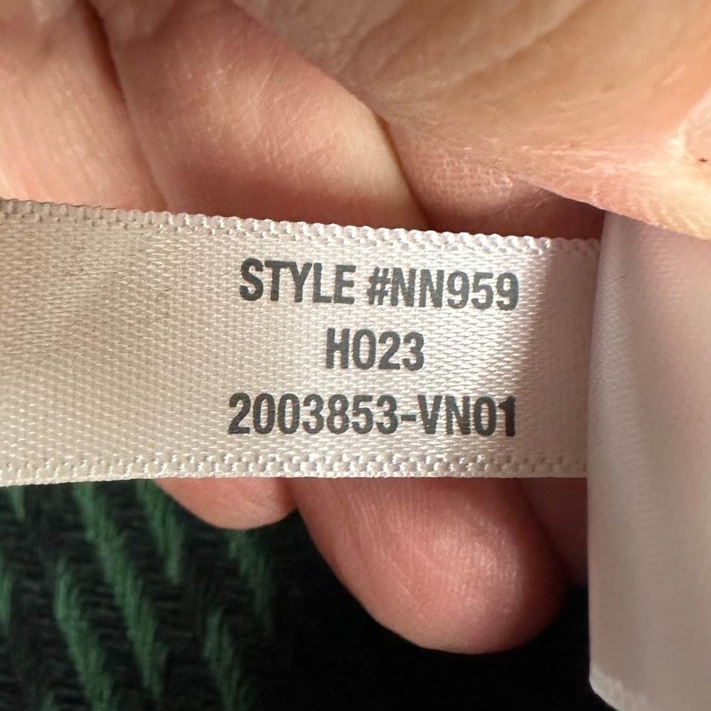 MADEWELL Boxy Shirt Jacket Blazer Green Navy Plaid Button Front NN959 Sz‎ M NWT - Picture 8 of 9